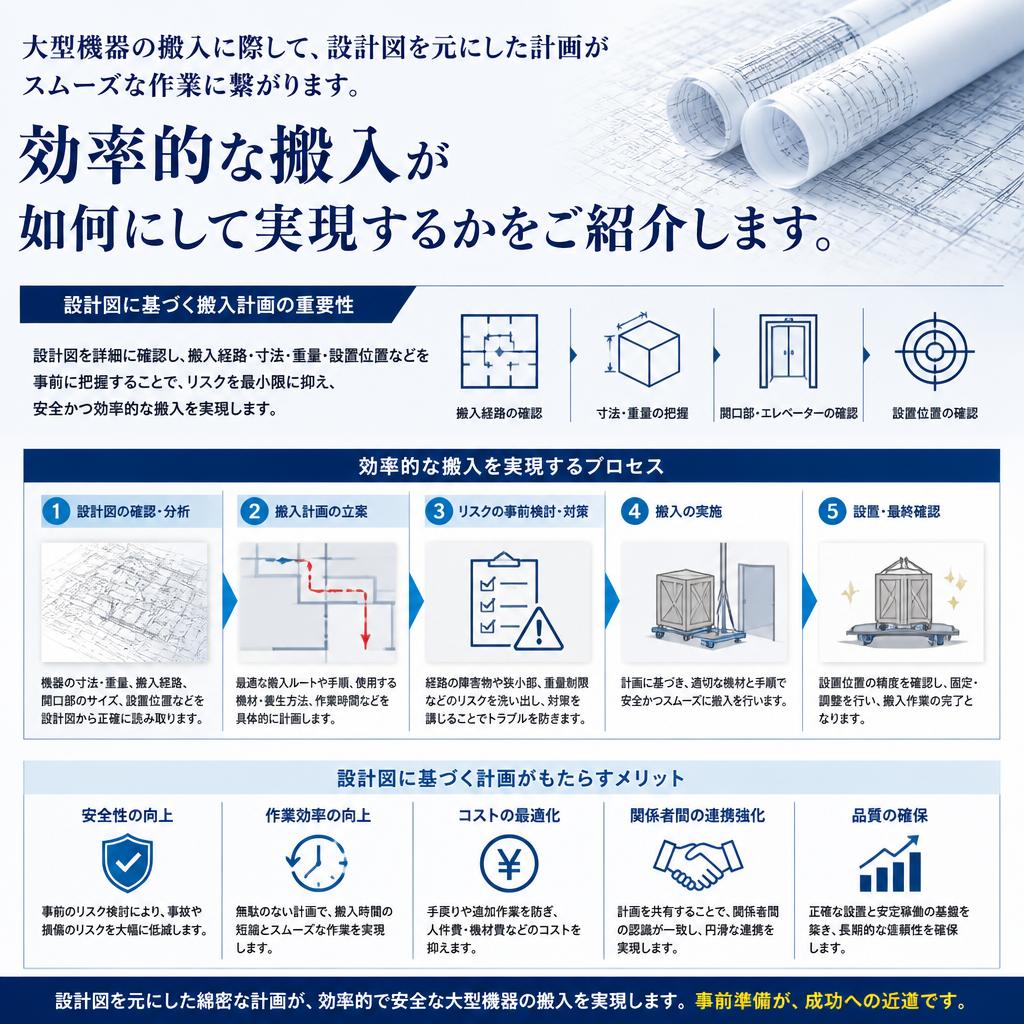 搬入作業の効率化