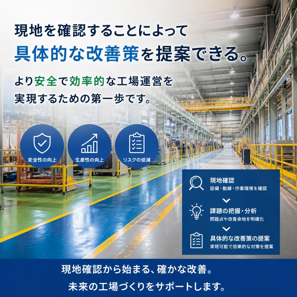 現地調査のメリット
