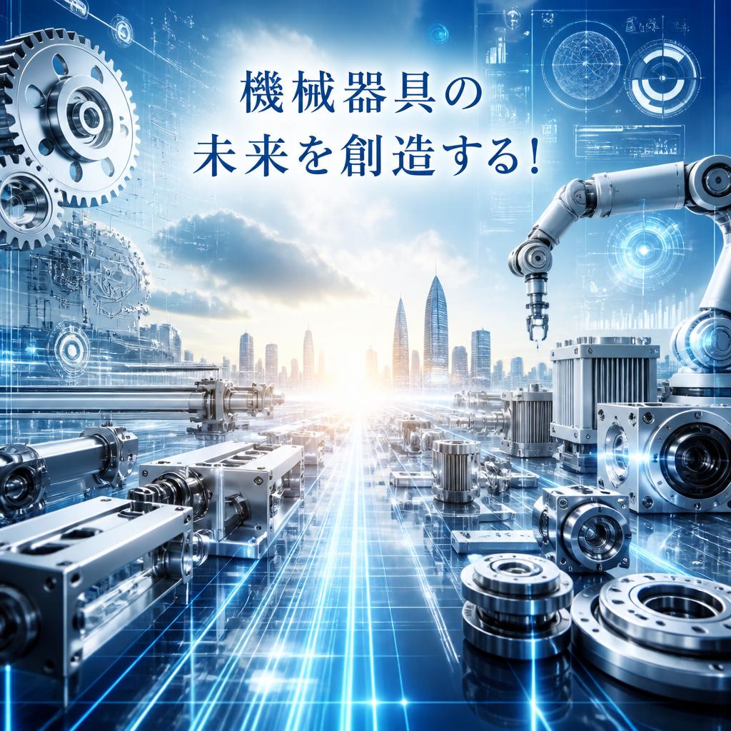 機械器具の未来を創造する！