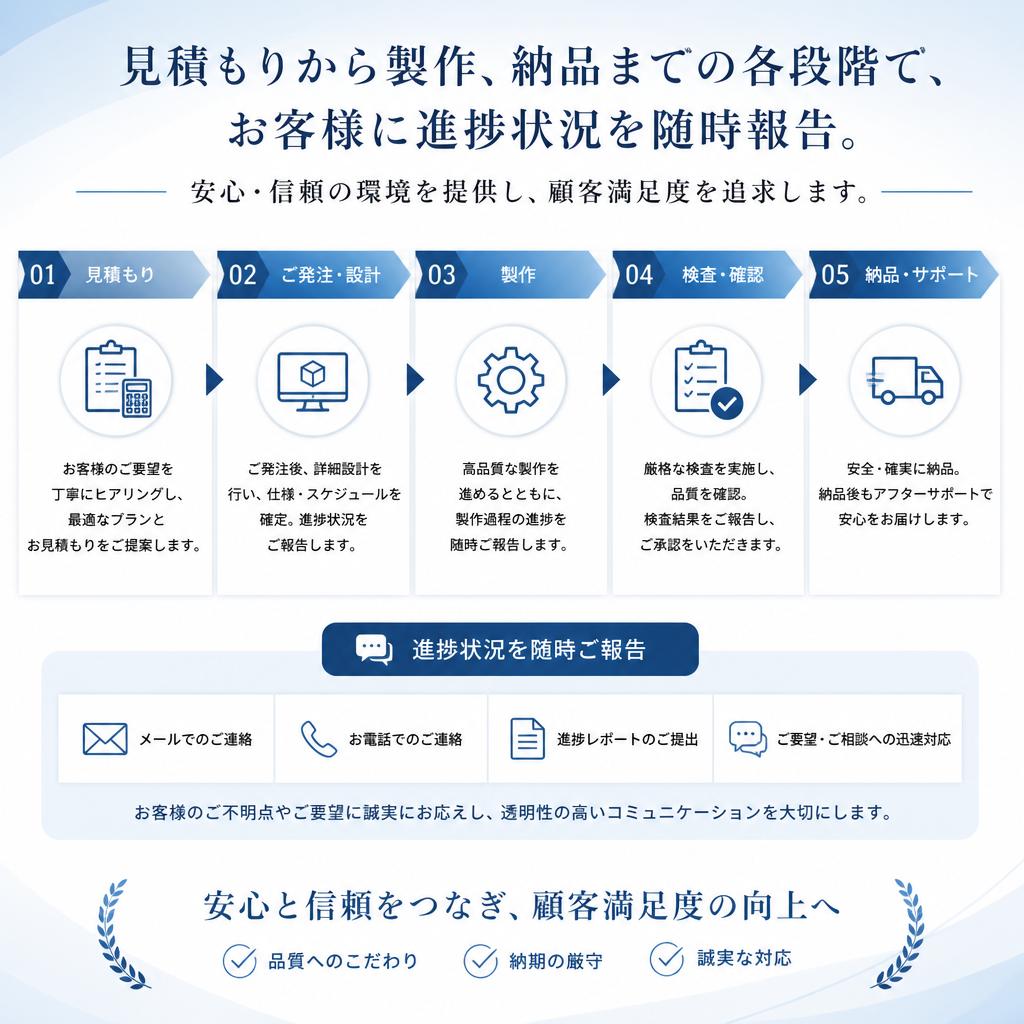 施工プロセスの透明性