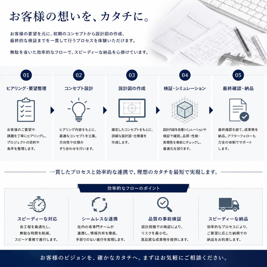 私たちの設計プロセス
