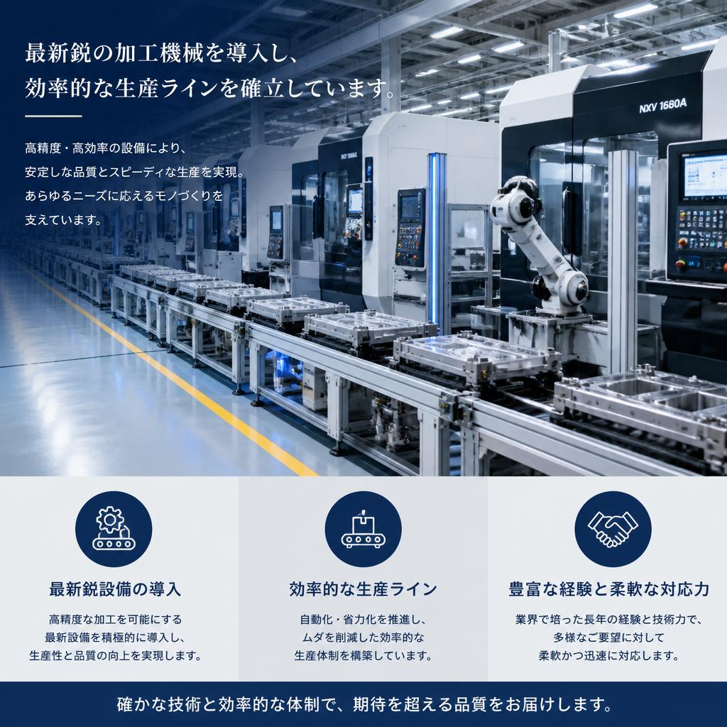最新の設備と豊富な経験