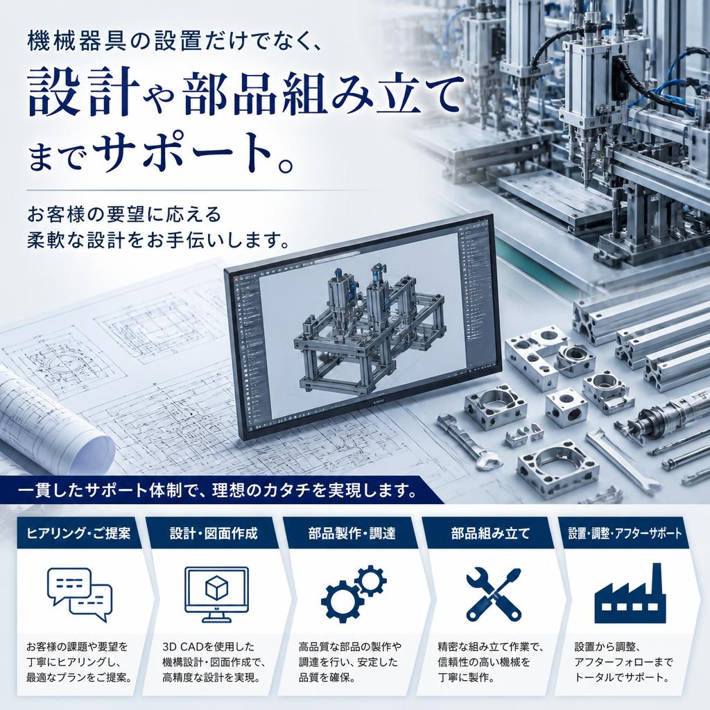 多様なニーズに対応する設計力