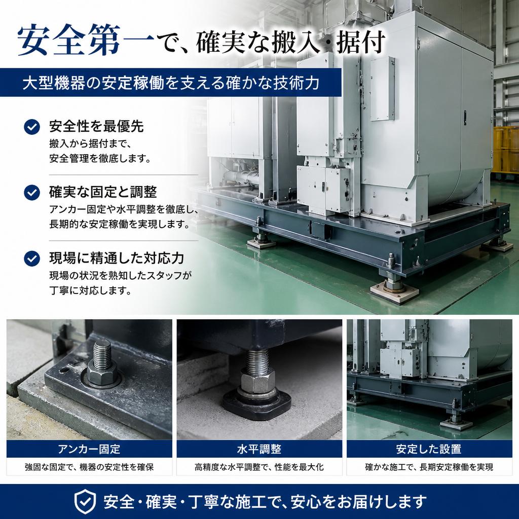 安全第一の作業