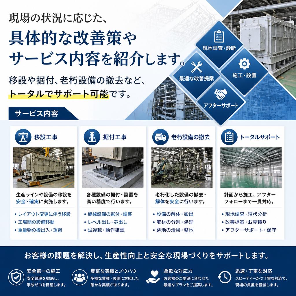 2. 当社の提供する改善サービス