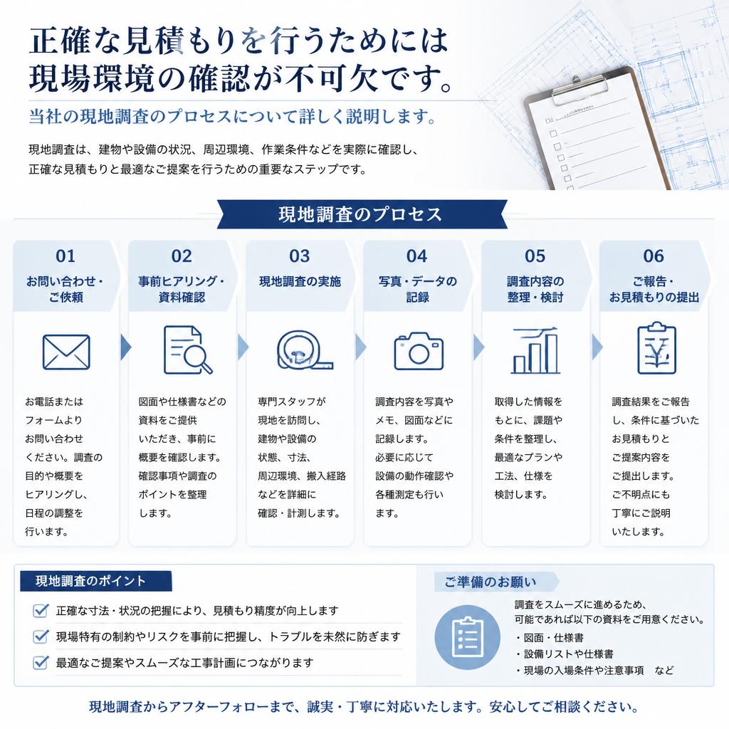 現地調査の重要性