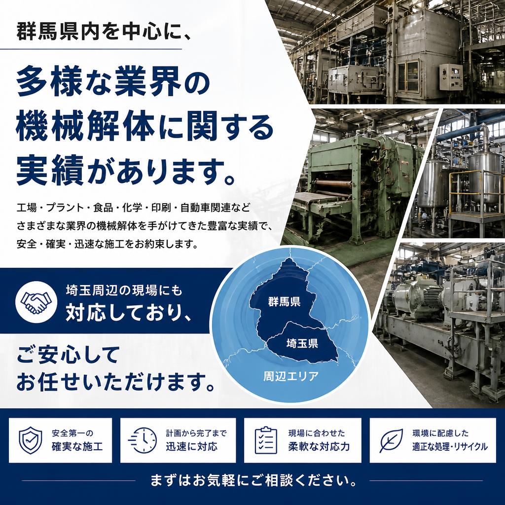 実績と対応地域
