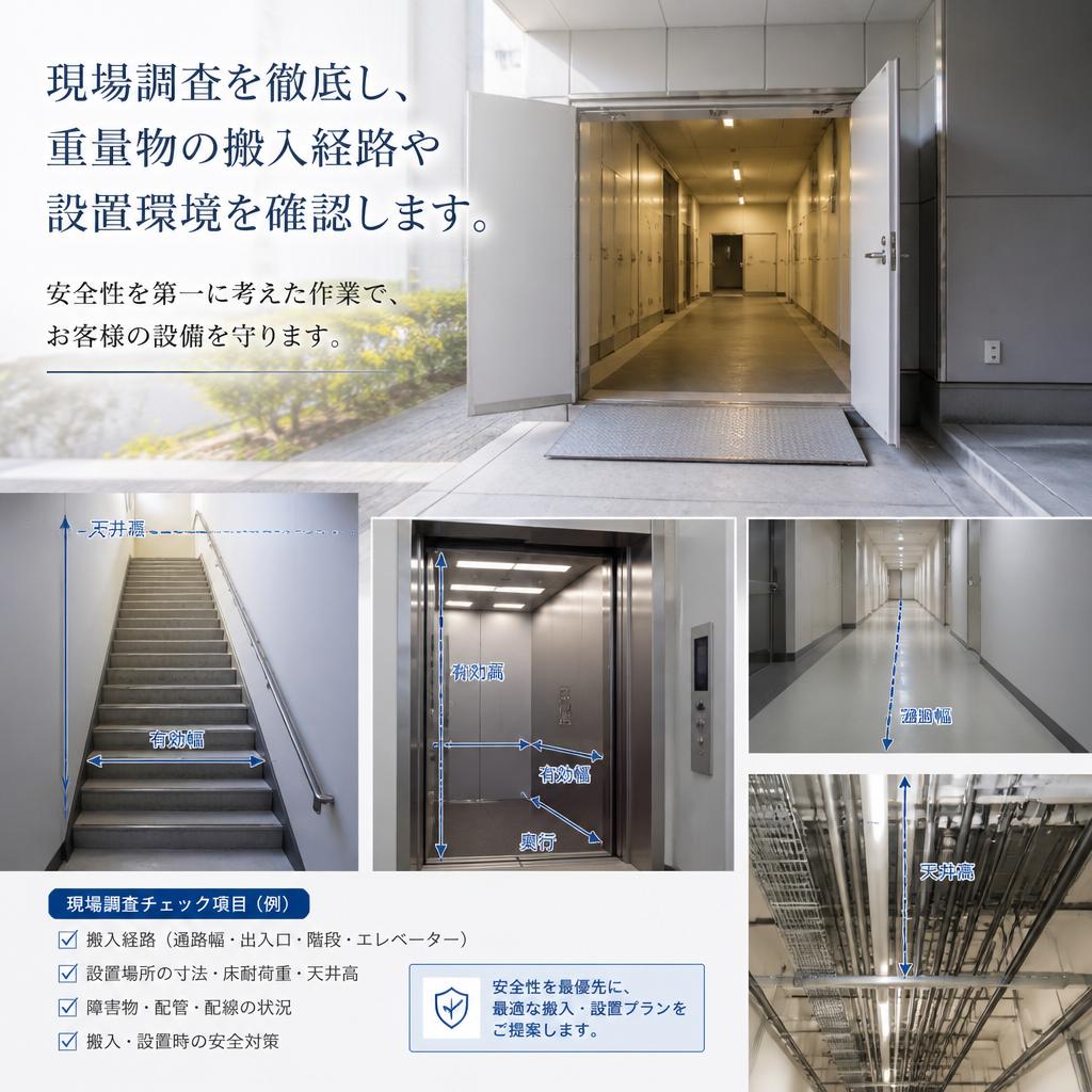 安全第一の作業環境